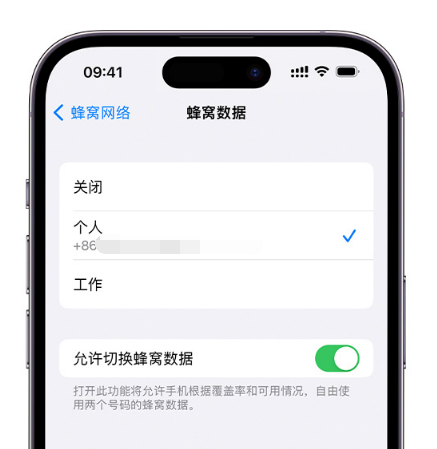 增城苹果维修服务分享如何在iPhone上使用双卡 